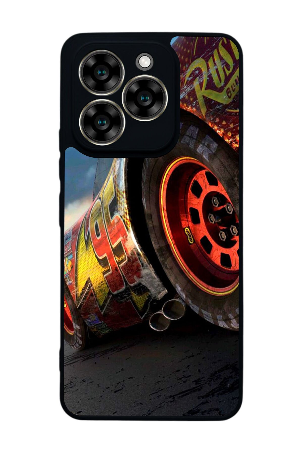 Reeder S919 Uyumlu Simsek McQueen Tasarımlı Glossy Premium Kılıf