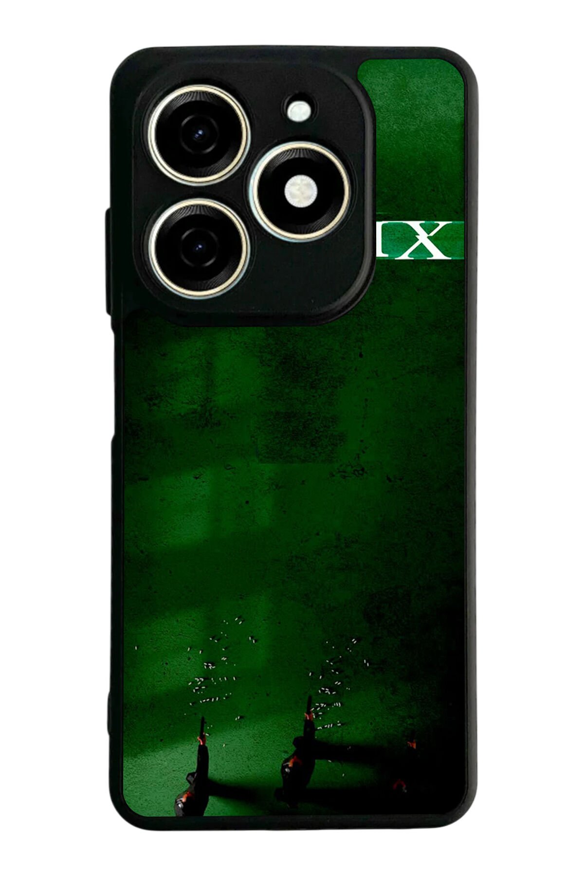 Tecno Spark 20/20C Uyumlu MatriTecno Tecno Spark 20/20C Tasarımlı Glossy Premium Kılıf