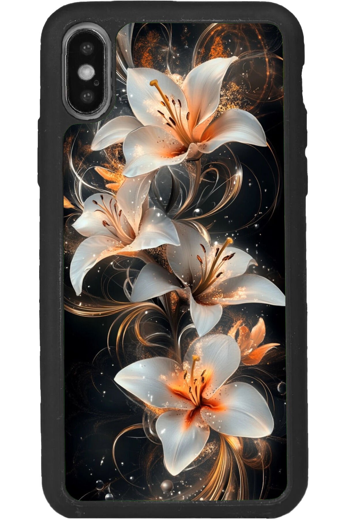 iPhone XS Max Uyumlu Mat Siyah uyumlu Kılıf – Yumuşak Silikon, Koruyucu, Şok Emici Kapak