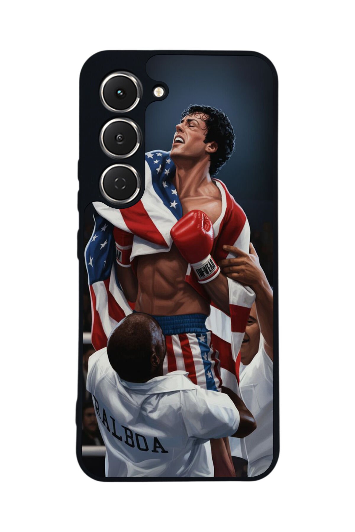 Tecno Spark 40 Pro Uyumlu Rocky Tasarımlı Glossy Premium Kılıf