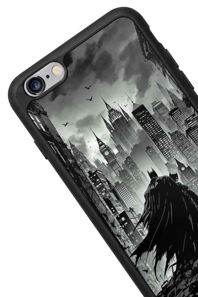 iPhone 6s Plus Uyumlu Batman Tasarımlı Glossy Premium Kılıf