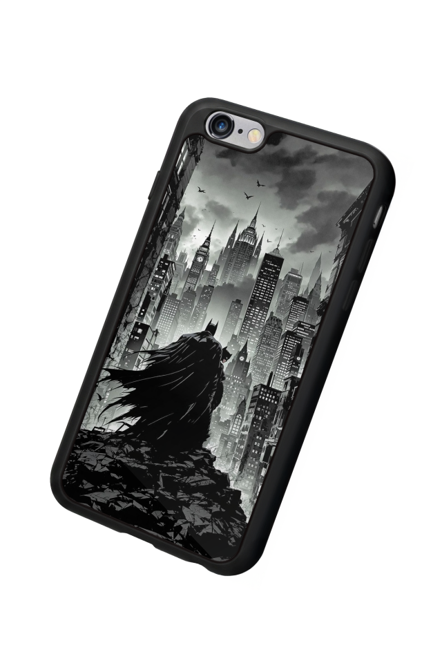 iPhone 6s Plus Uyumlu Batman Tasarımlı Glossy Premium Kılıf