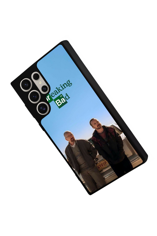 Samsung Galaxy S24 Ultra Uyumlu BreakingBad Tasarımlı Glossy Premium Kılıf