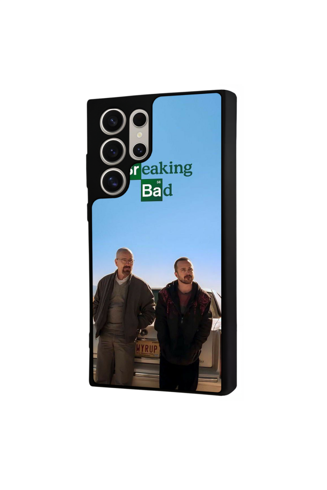 Samsung Galaxy S24 Ultra Uyumlu BreakingBad Tasarımlı Glossy Premium Kılıf