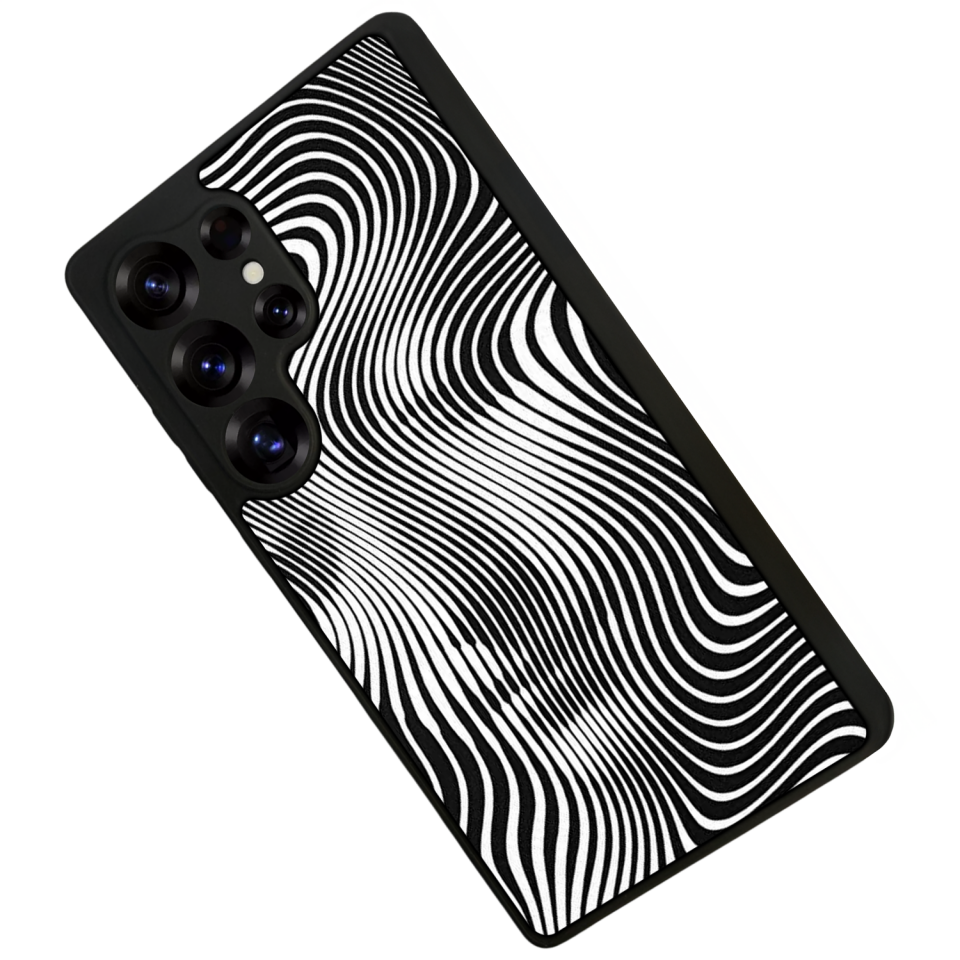 Samsung Galaxy S25 Ultra Uyumlu Çizgi Sanatı Tasarımlı Glossy Premium Kılıf