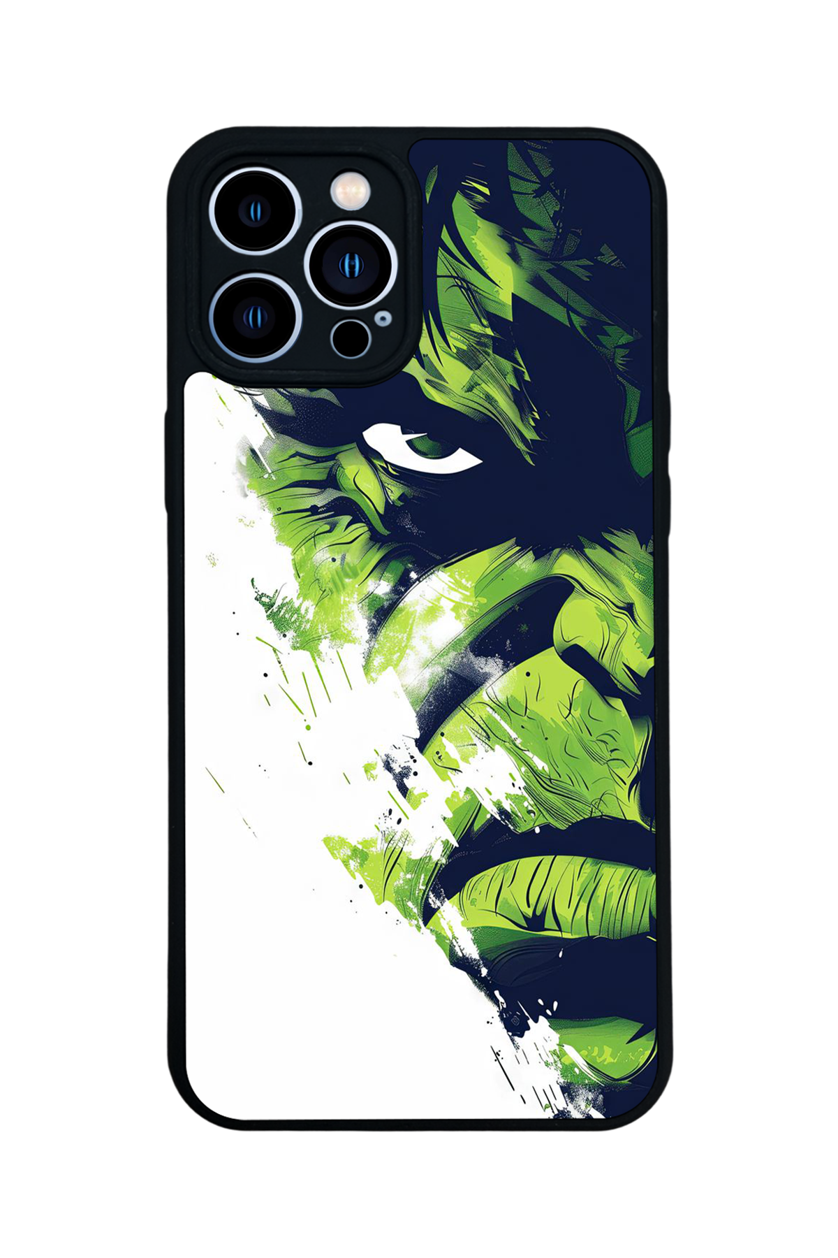 iPhone 13 Pro Max Uyumlu Hulk Tasarımlı Glossy Premium Kılıf
