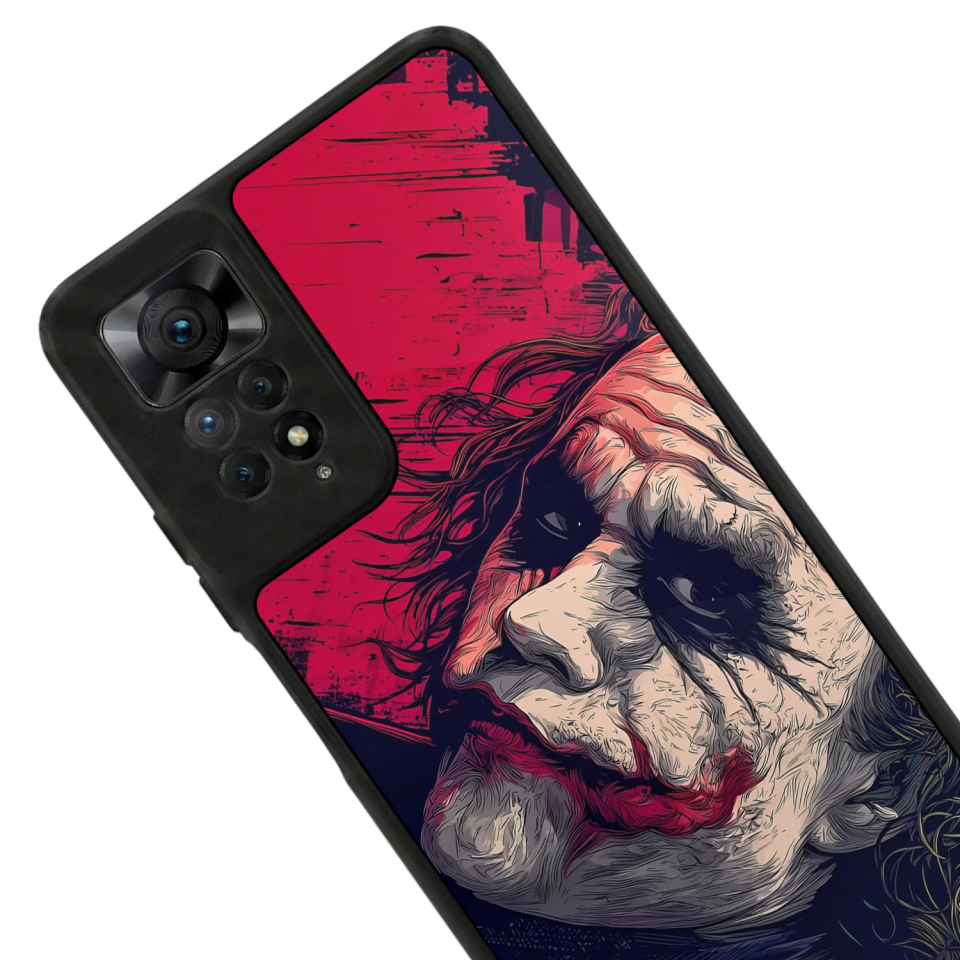 Xiaomi Redmi Note 11 Pro Uyumlu Joker Tasarımlı Glossy Premium Kılıf