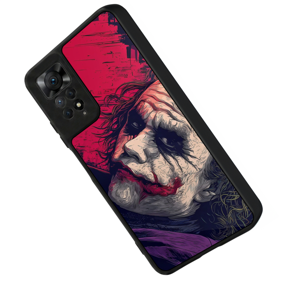 Xiaomi Redmi Note 11 Pro Uyumlu Joker Tasarımlı Glossy Premium Kılıf