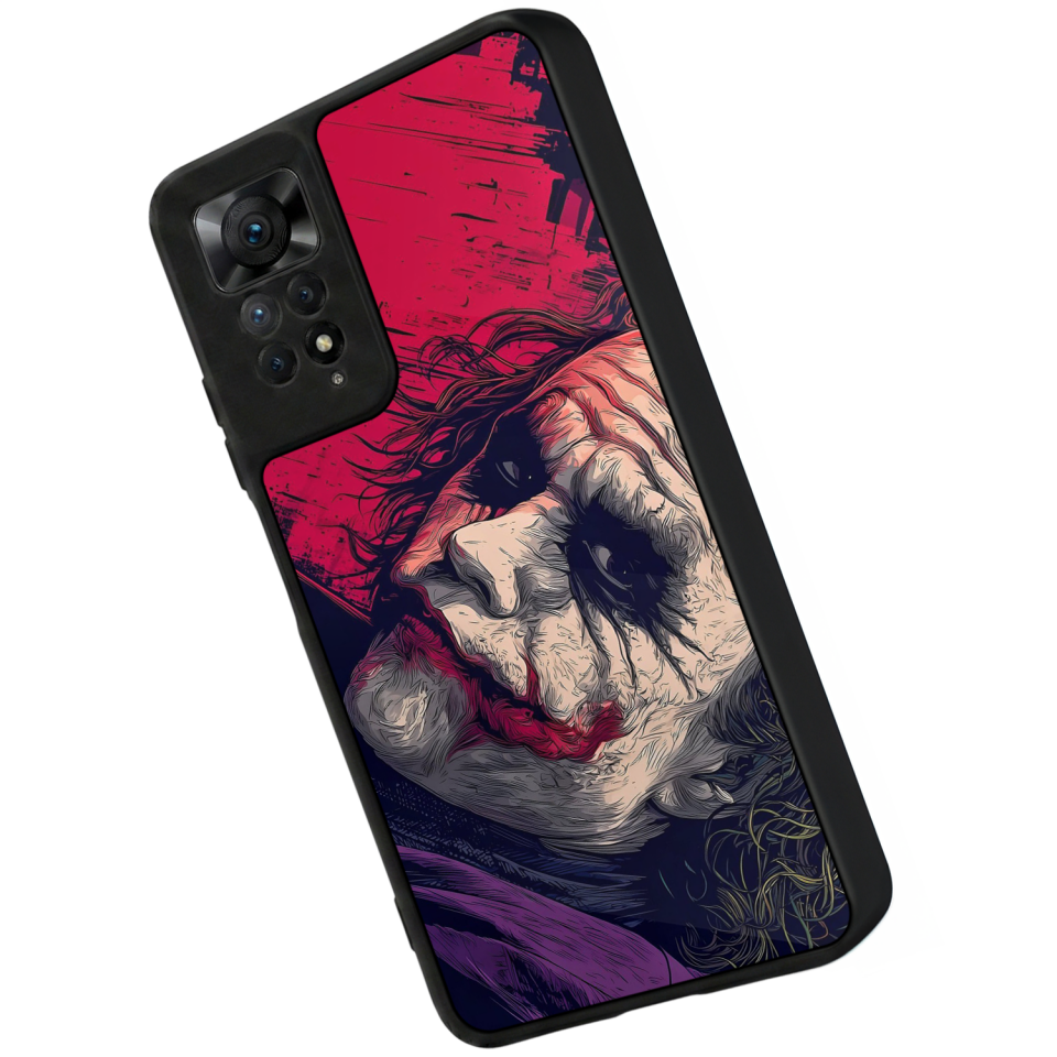 Xiaomi Redmi Note 11 Pro Uyumlu Joker Tasarımlı Glossy Premium Kılıf