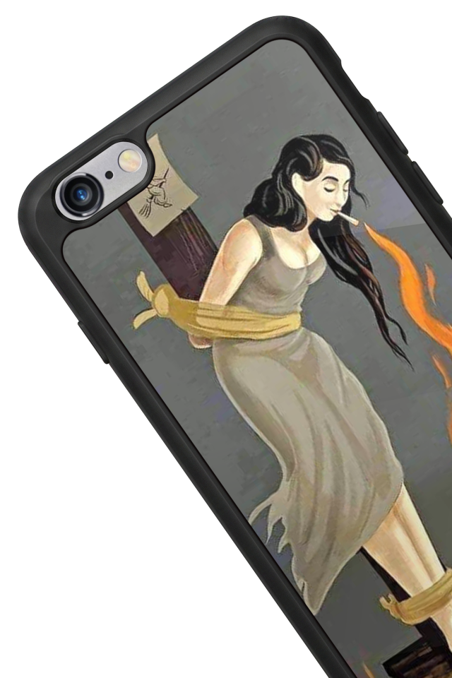 iPhone 6 Plus Uyumlu Kalp Love Tasarımlı Glossy Premium Kılıf