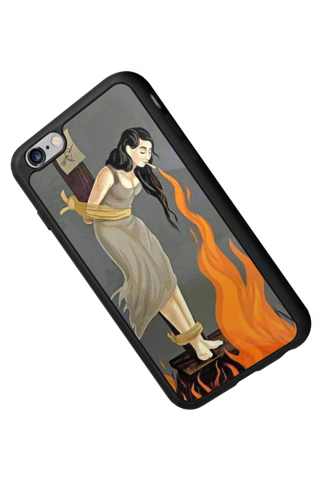 iPhone 6 Plus Uyumlu Kalp Love Tasarımlı Glossy Premium Kılıf