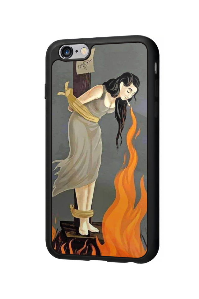 iPhone 6 Plus Uyumlu Kalp Love Tasarımlı Glossy Premium Kılıf