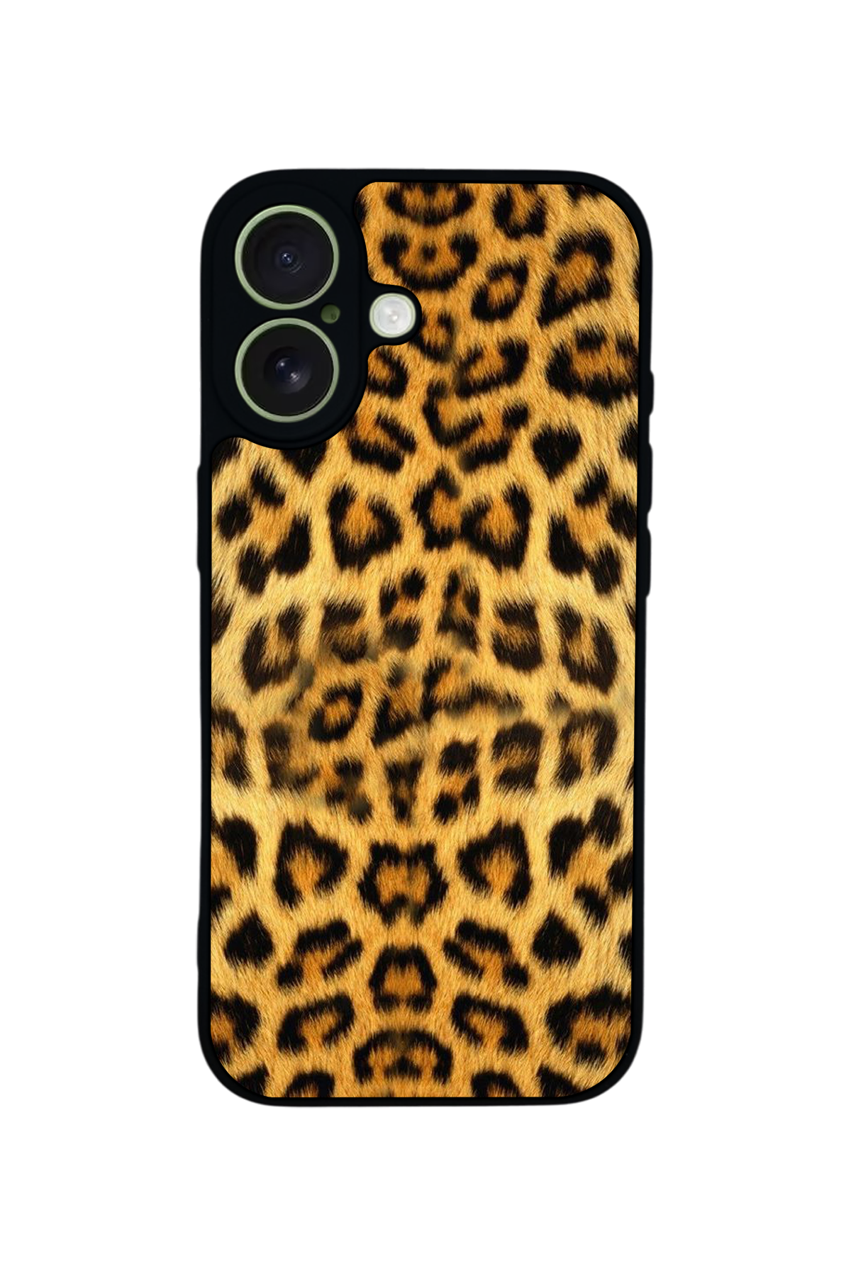 iPhone 17 Uyumlu Leopar Tasarımlı Glossy Premium Kılıf