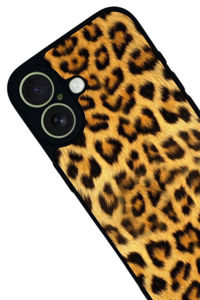iPhone 17 Uyumlu Leopar Tasarımlı Glossy Premium Kılıf