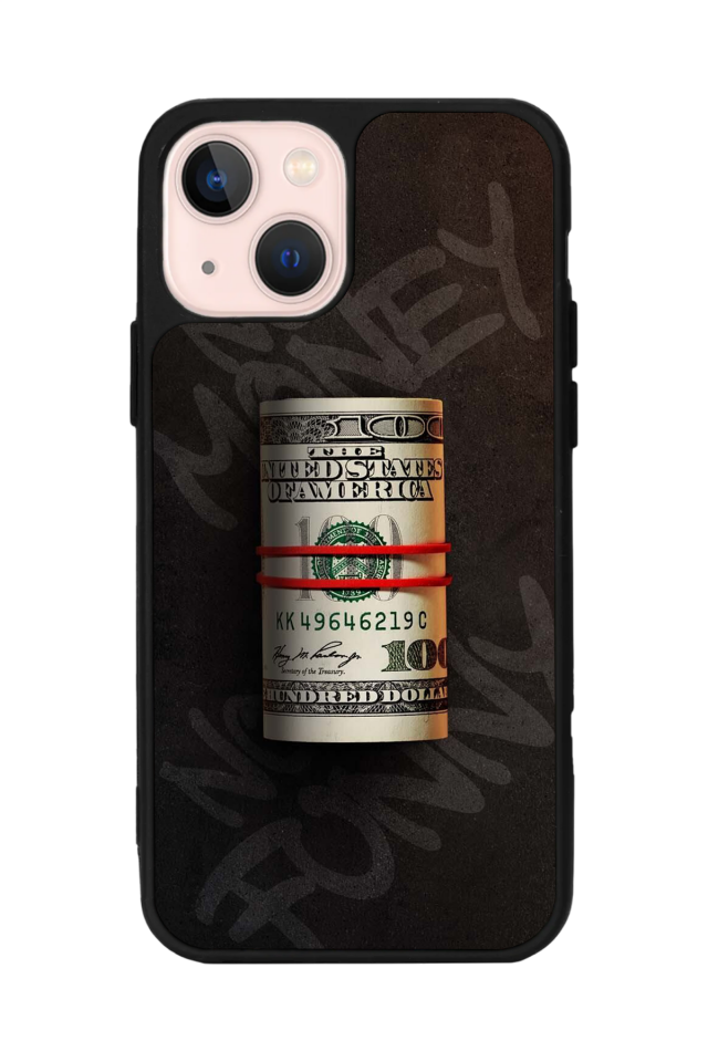 iPhone 15 Plus Uyumlu Para Tasarımlı Glossy Premium Kılıf