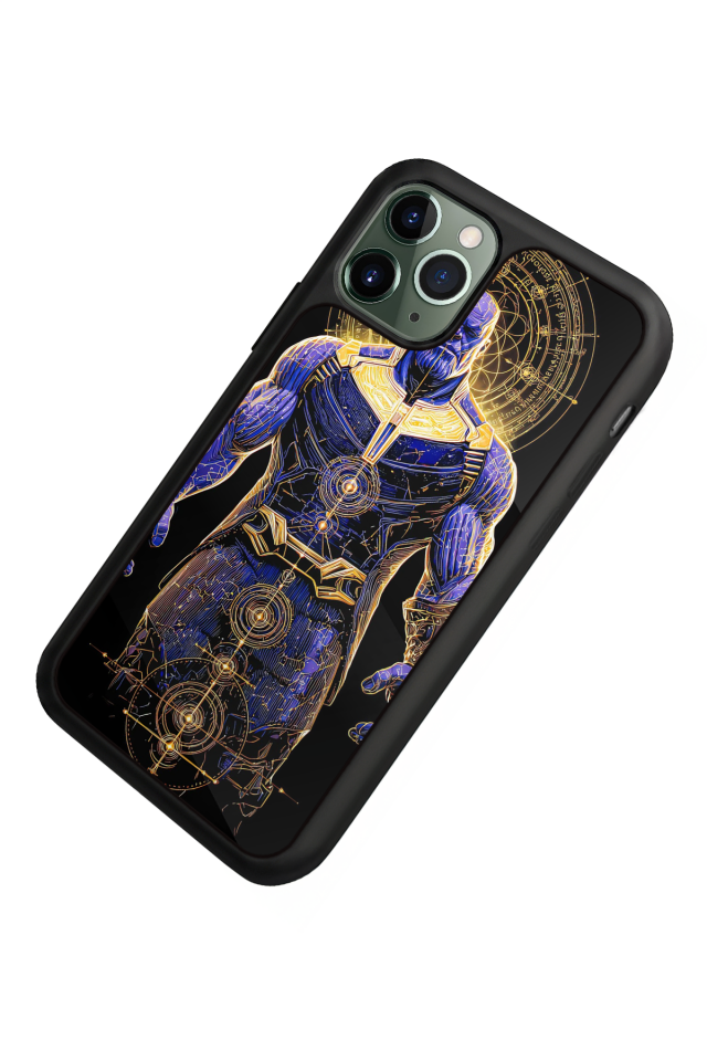 iPhone 11 Pro Max Uyumlu Thanos Tasarımlı Glossy Premium Kılıf