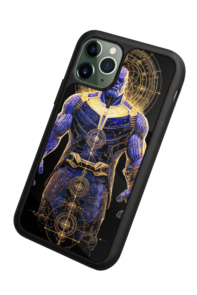 iPhone 11 Pro Max Uyumlu Thanos Tasarımlı Glossy Premium Kılıf
