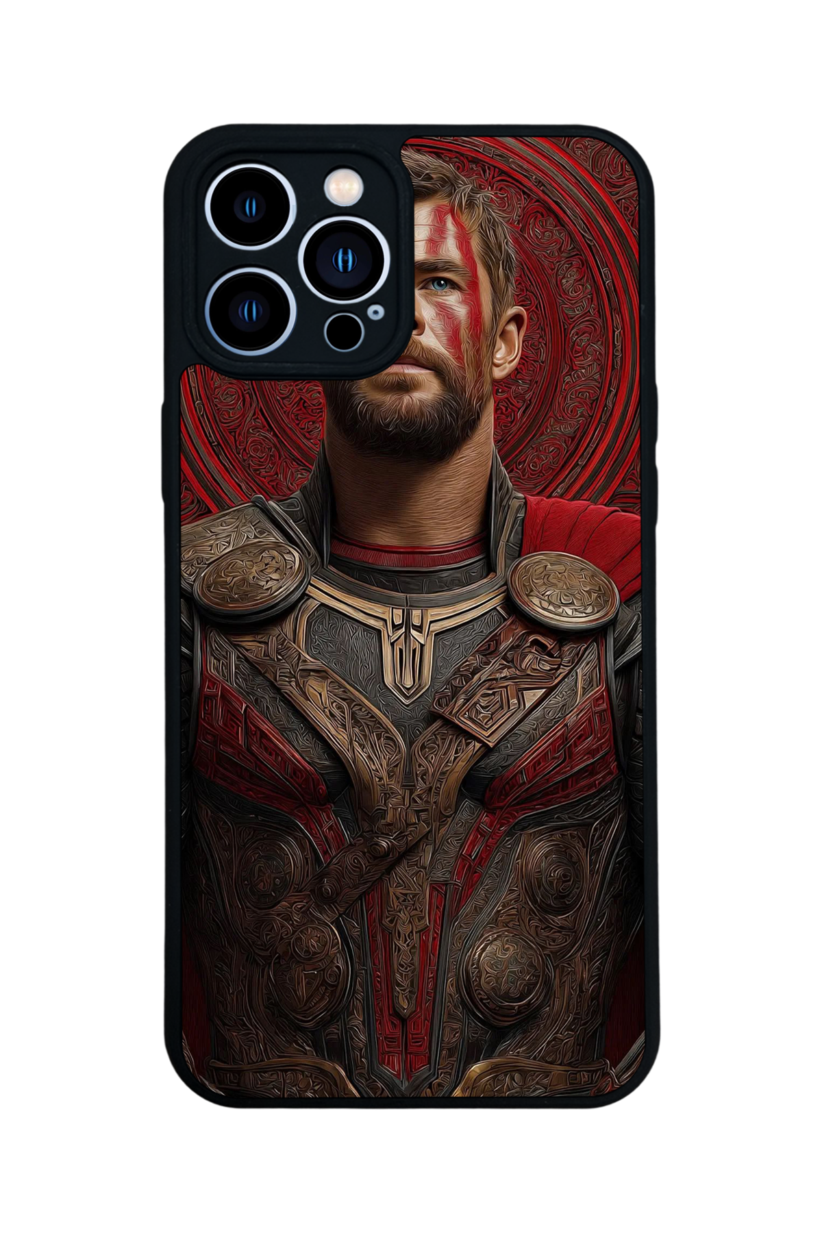 iPhone 12 Pro Max Uyumlu Thor Tasarımlı Glossy Premium Kılıf