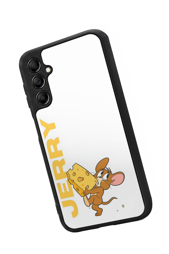 Samsung Galaxy A14 Uyumlu Tom And Jerry Tasarımlı Glossy Premium Kılıf