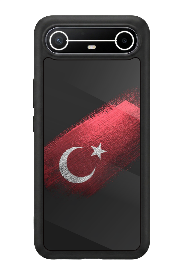 Tecno Spark Slim 5G Uyumlu Türk Bayragi Tasarımlı Glossy Premium Kılıf