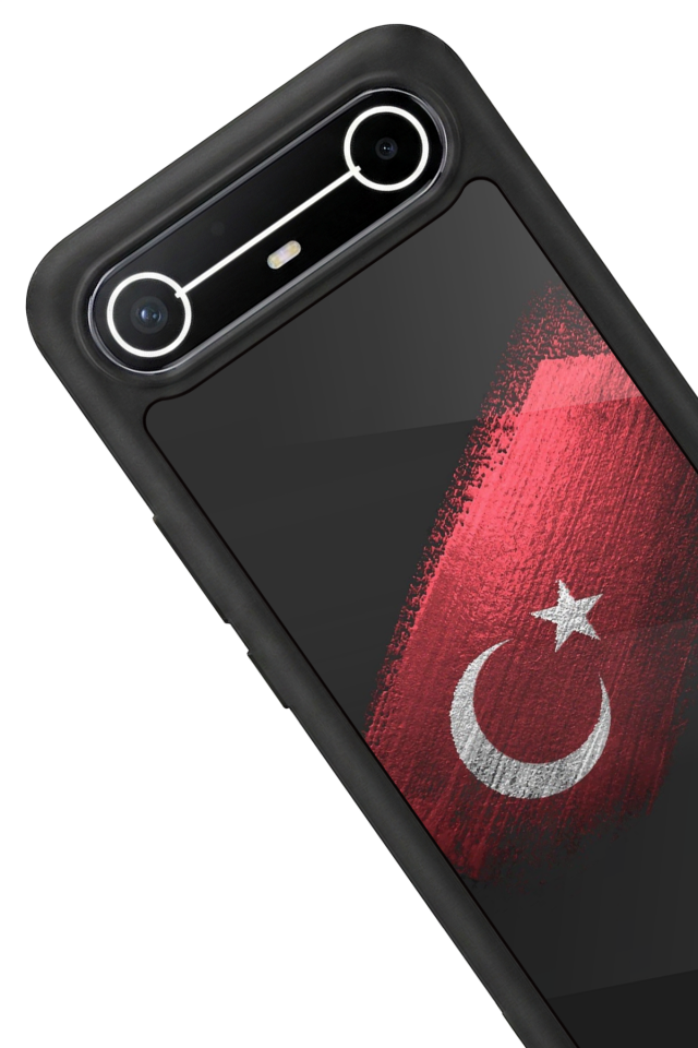 Tecno Spark Slim 5G Uyumlu Türk Bayragi Tasarımlı Glossy Premium Kılıf