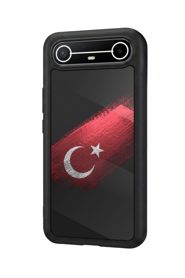 Tecno Spark Slim 5G Uyumlu Türk Bayragi Tasarımlı Glossy Premium Kılıf