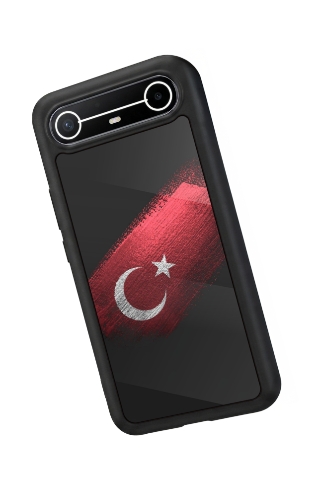 Tecno Spark Slim 5G Uyumlu Türk Bayragi Tasarımlı Glossy Premium Kılıf