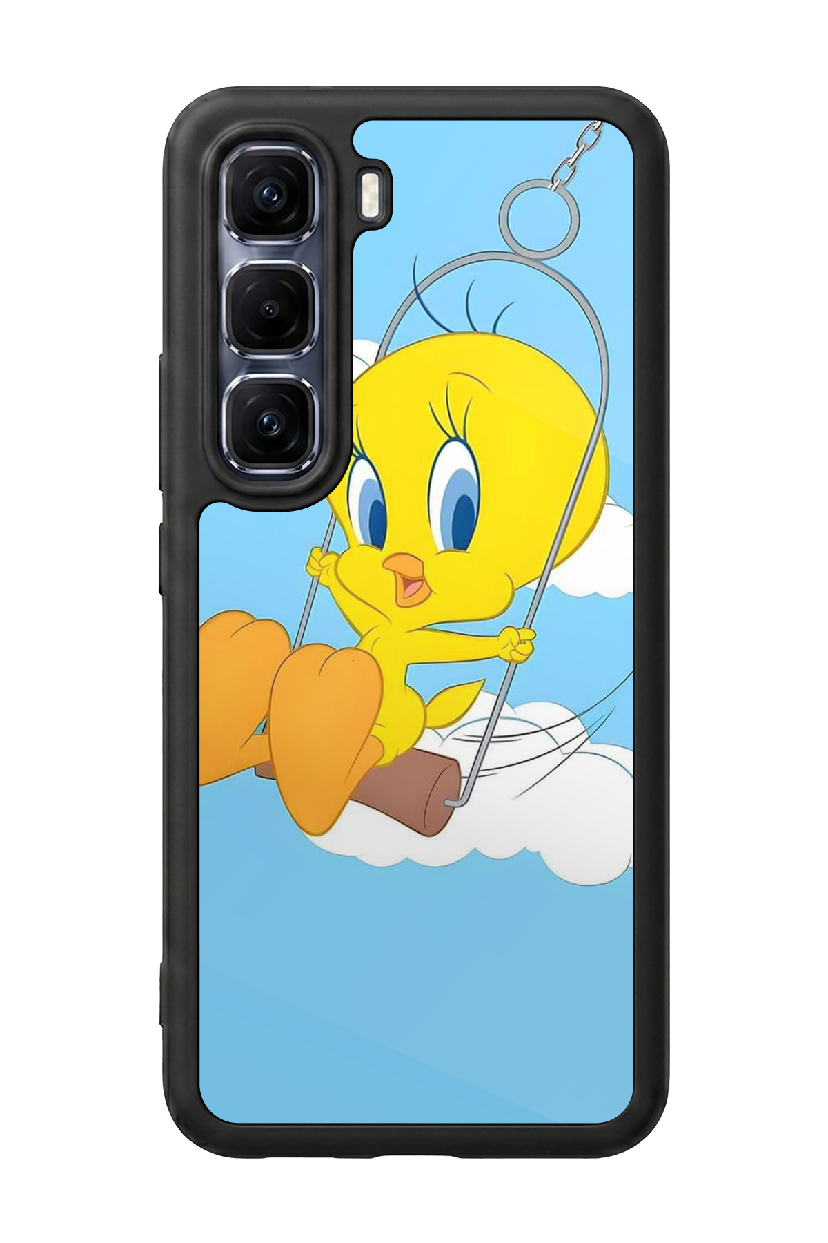 Infinix Hot 60 Pro Plus Uyumlu Tweety Tasarımlı Glossy Premium Kılıf