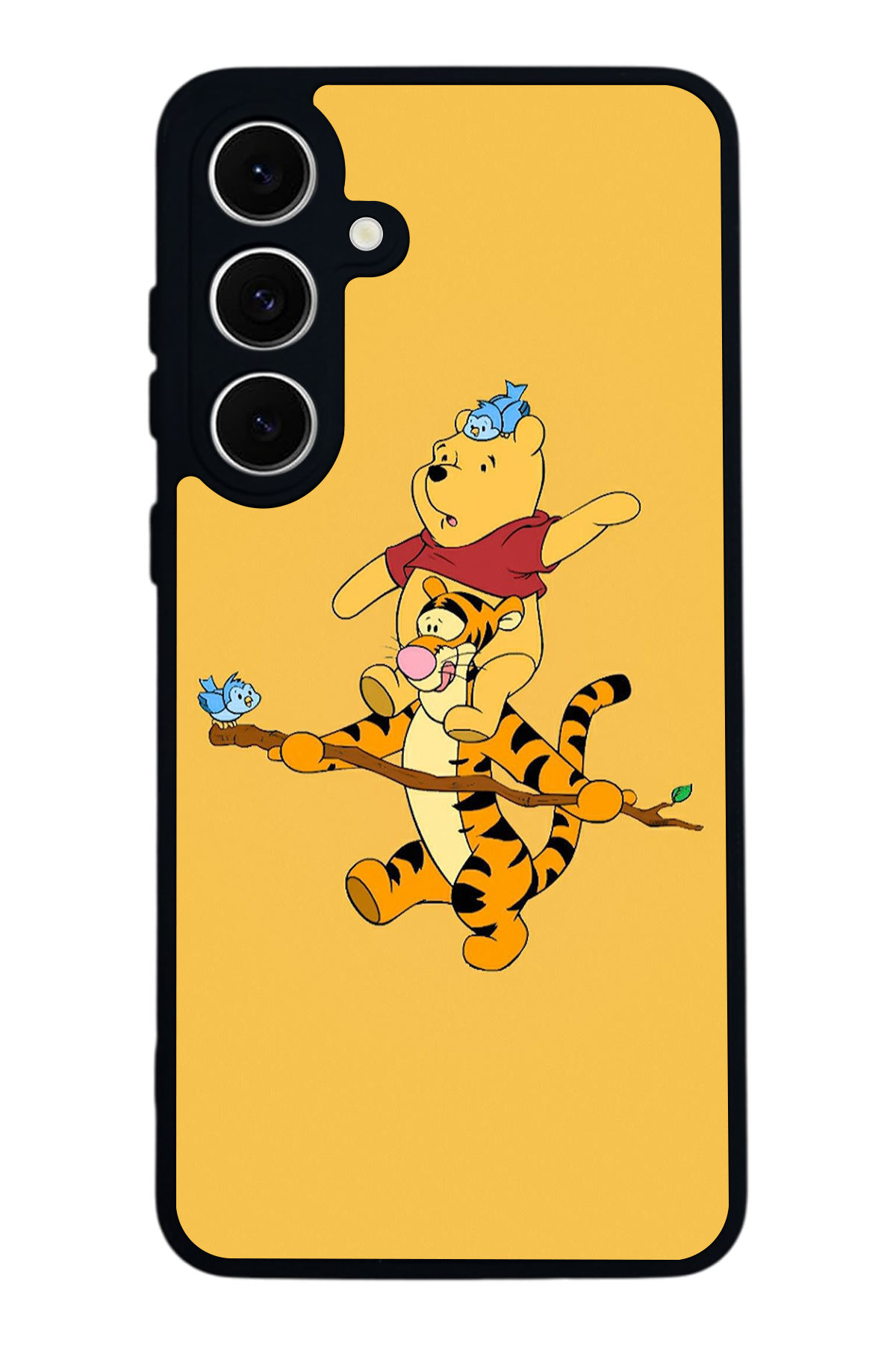 Samsung Galaxy S24 FE Uyumlu Winnie Tasarımlı Glossy Premium Kılıf