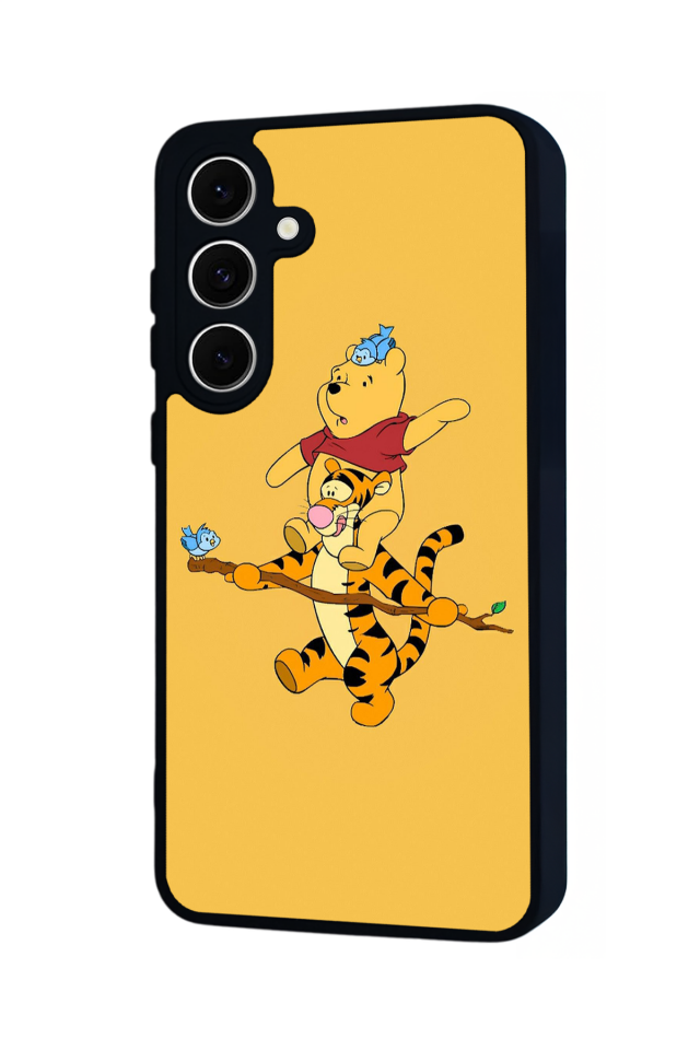 Samsung Galaxy S24 FE Uyumlu Winnie Tasarımlı Glossy Premium Kılıf