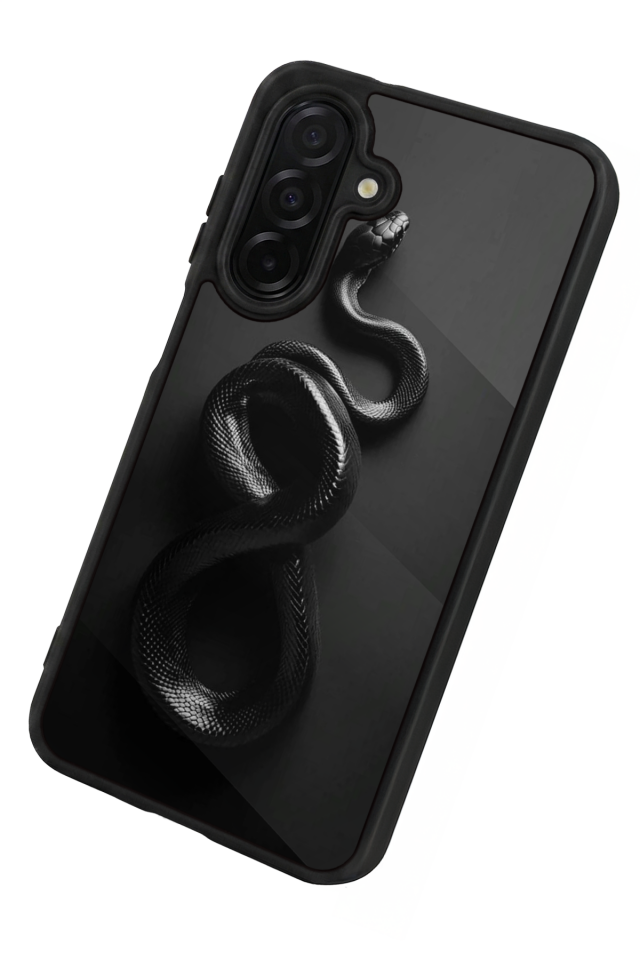 Samsung Galaxy A36 Uyumlu Yılan Tasarımlı Glossy Premium Kılıf