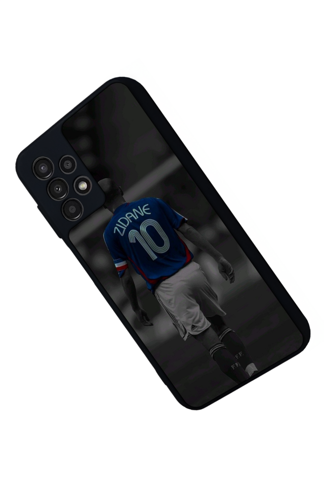 Samsung Galaxy A23 Uyumlu Zidane Tasarımlı Glossy Premium Kılıf
