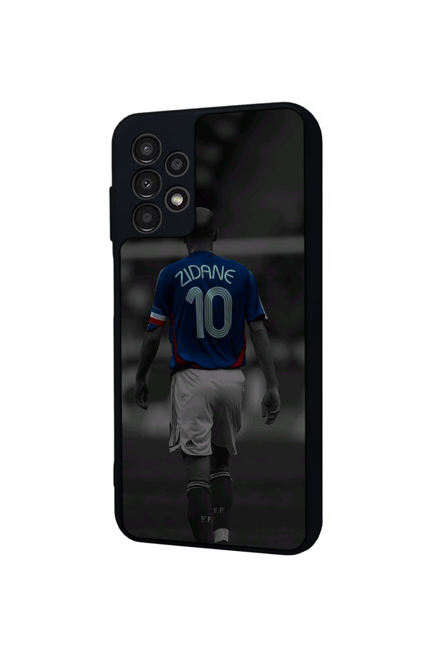 Samsung Galaxy A23 Uyumlu Zidane Tasarımlı Glossy Premium Kılıf