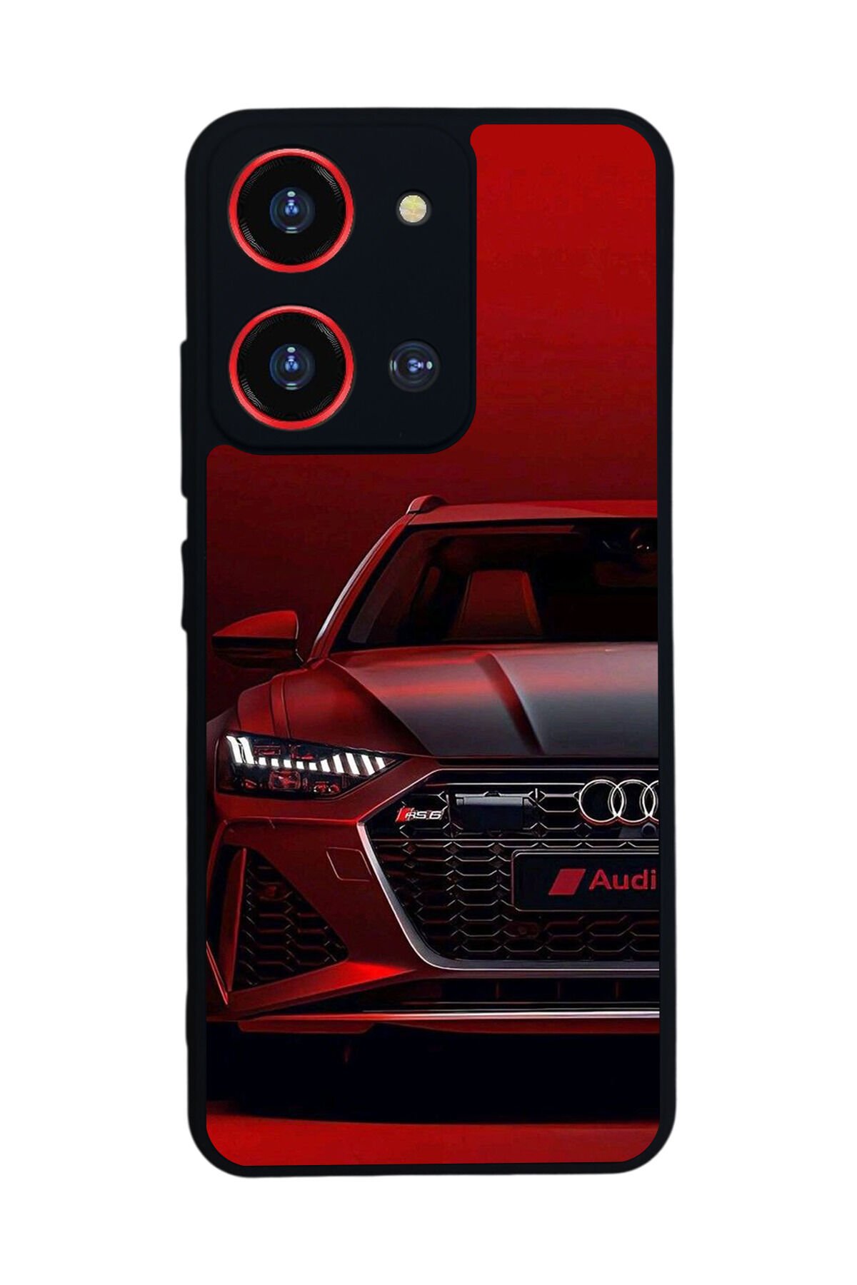 Reeder S19 Max Pro S 108MP Uyumlu Audi Tasarımlı Glossy Premium Kılıf