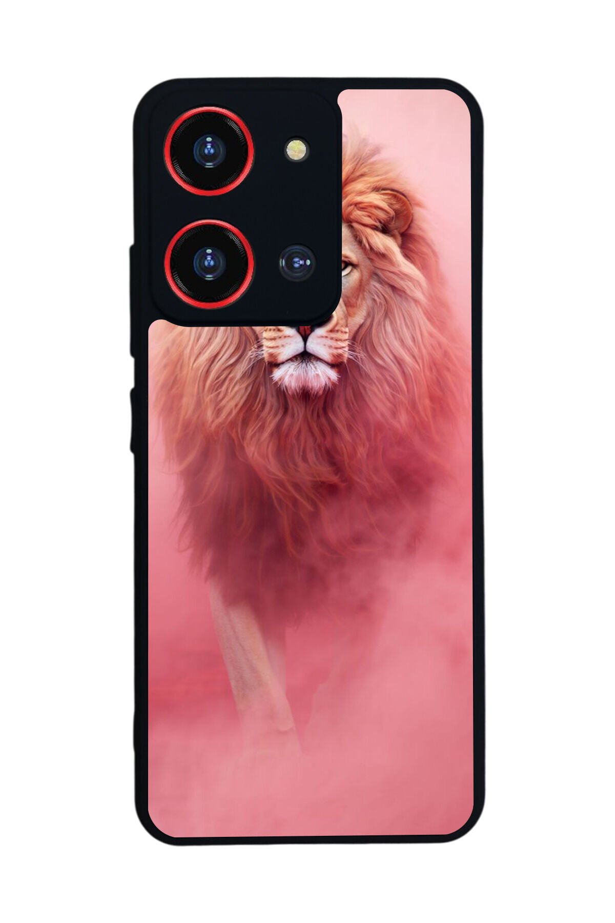 Reeder S19 Max Pro S 108MP Uyumlu Aslan Tasarımlı Glossy Premium Kılıf