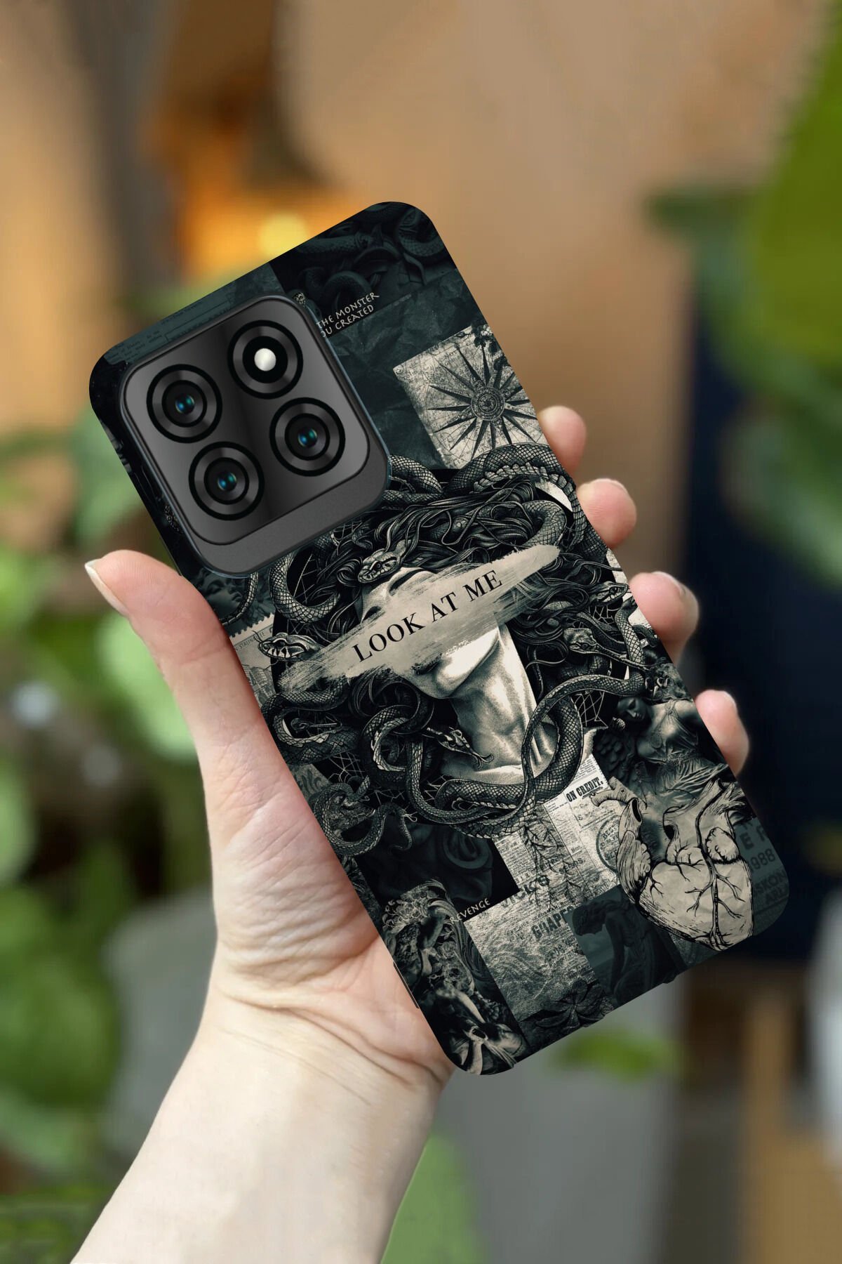 Reeder S71 Uyumlu Kamera Korumalı Vibe Desenli HD Baskılı Silikon Kılıf