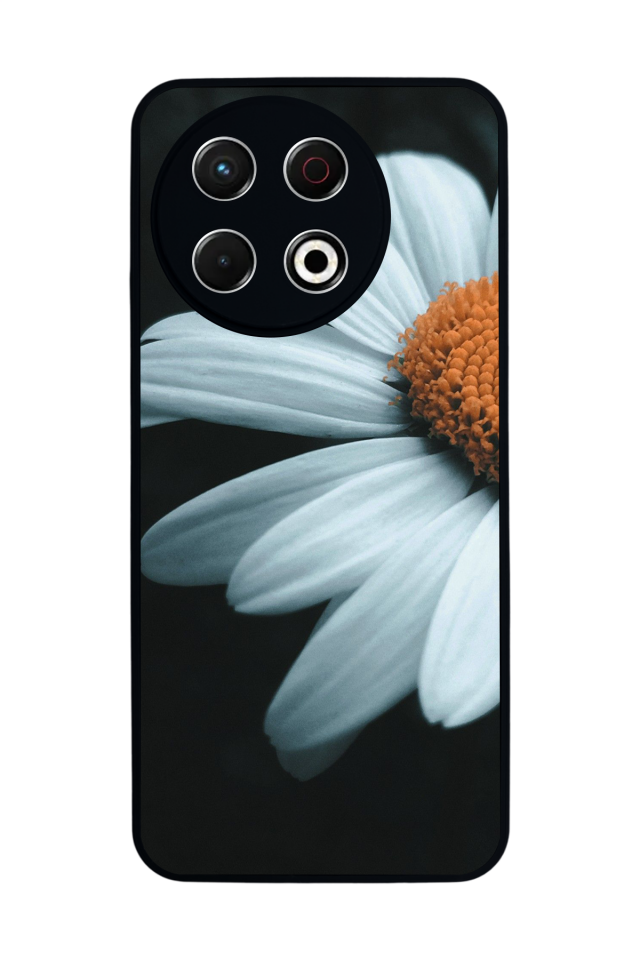 Tecno Spark 30 Pro Uyumlu Cicek Tasarımlı Glossy Premium Kılıf