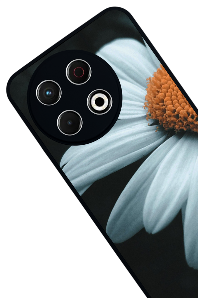 Tecno Spark 30 Pro Uyumlu Cicek Tasarımlı Glossy Premium Kılıf