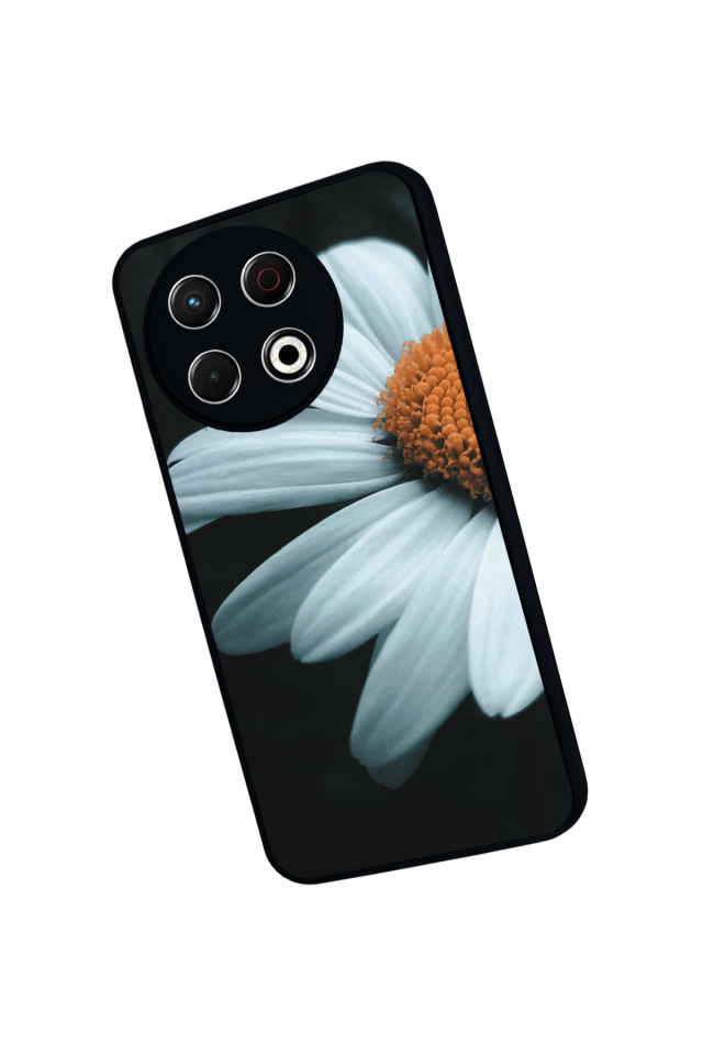 Tecno Spark 30 Pro Uyumlu Cicek Tasarımlı Glossy Premium Kılıf