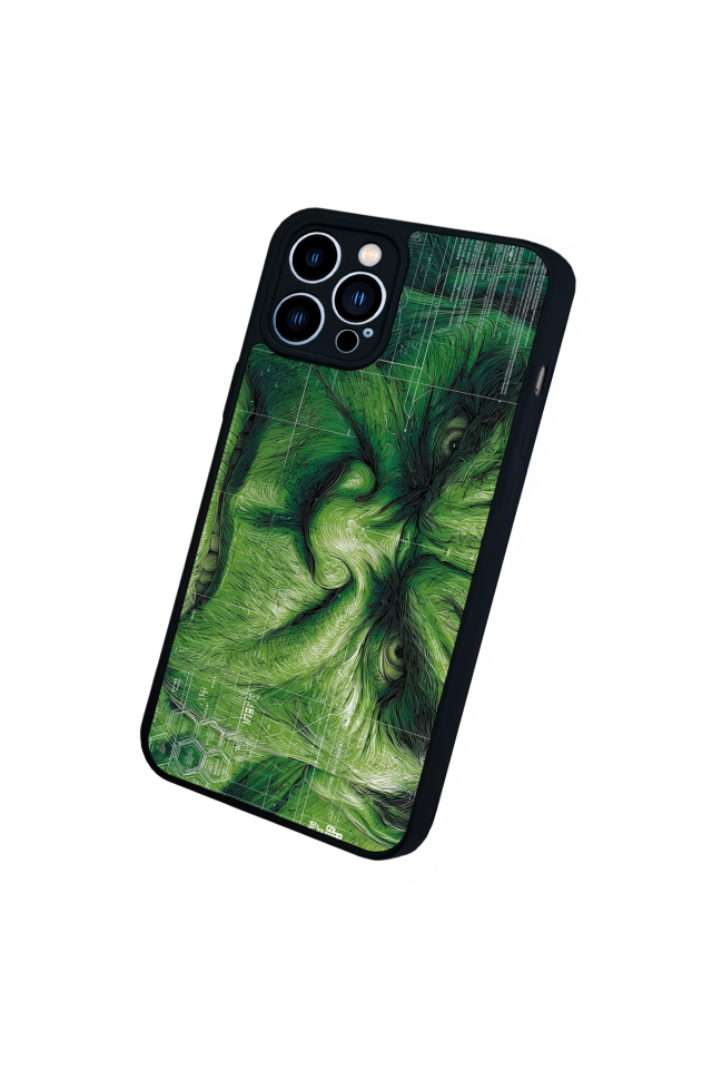 iPhone 13 Pro Max Uyumlu Hulk Tasarımlı Glossy Premium Kılıf