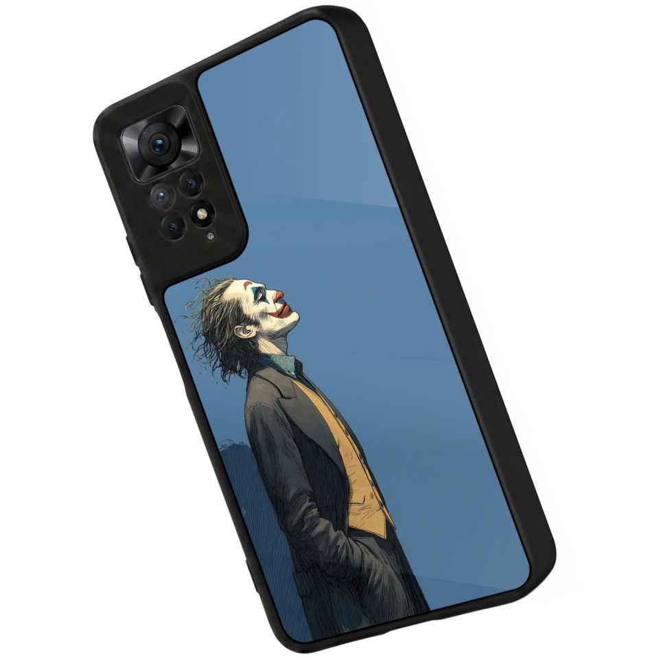 Xiaomi Redmi Note 11 Pro Uyumlu Joker Tasarımlı Glossy Premium Kılıf