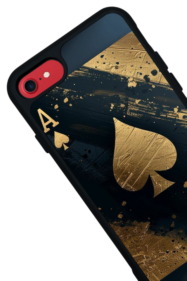 iPhone 7 Uyumlu Kart Tasarımlı Glossy Premium Kılıf