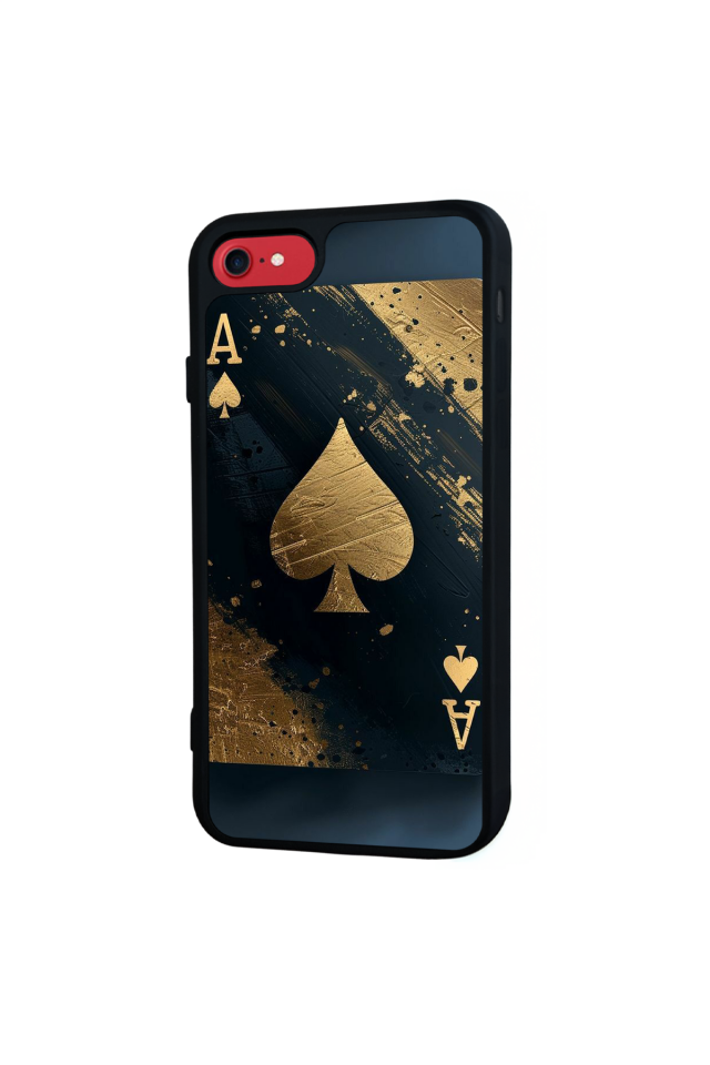 iPhone 7 Uyumlu Kart Tasarımlı Glossy Premium Kılıf
