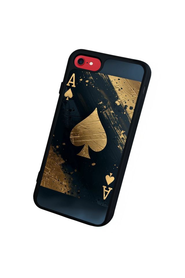 iPhone 7 Uyumlu Kart Tasarımlı Glossy Premium Kılıf