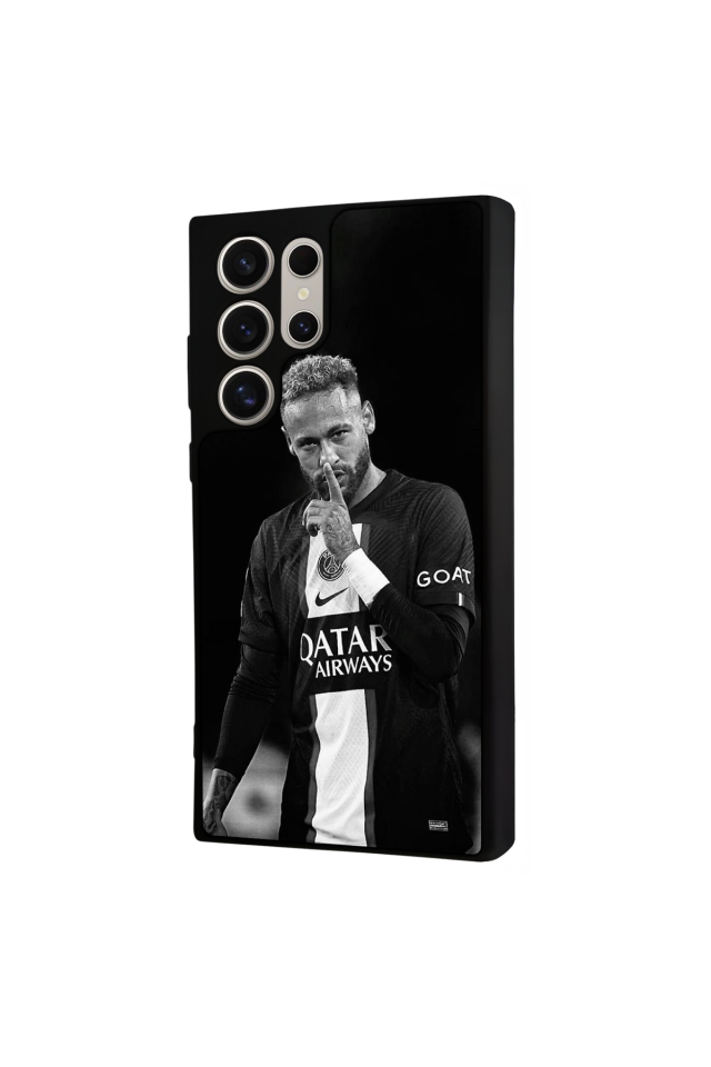 Samsung Galaxy S22 Ultra Uyumlu Neymar Tasarımlı Glossy Premium Kılıf