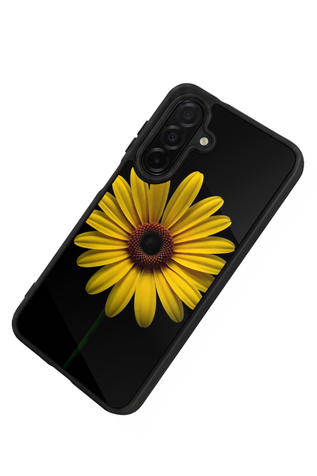 Samsung Galaxy A26 Uyumlu Papatya Tasarımlı Glossy Premium Kılıf