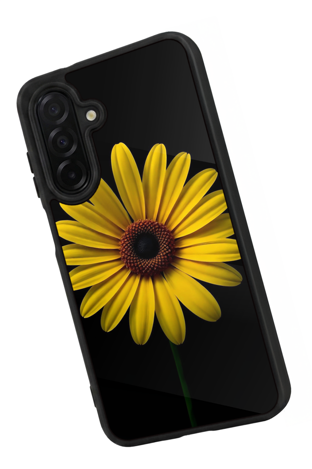 Samsung Galaxy A26 Uyumlu Papatya Tasarımlı Glossy Premium Kılıf