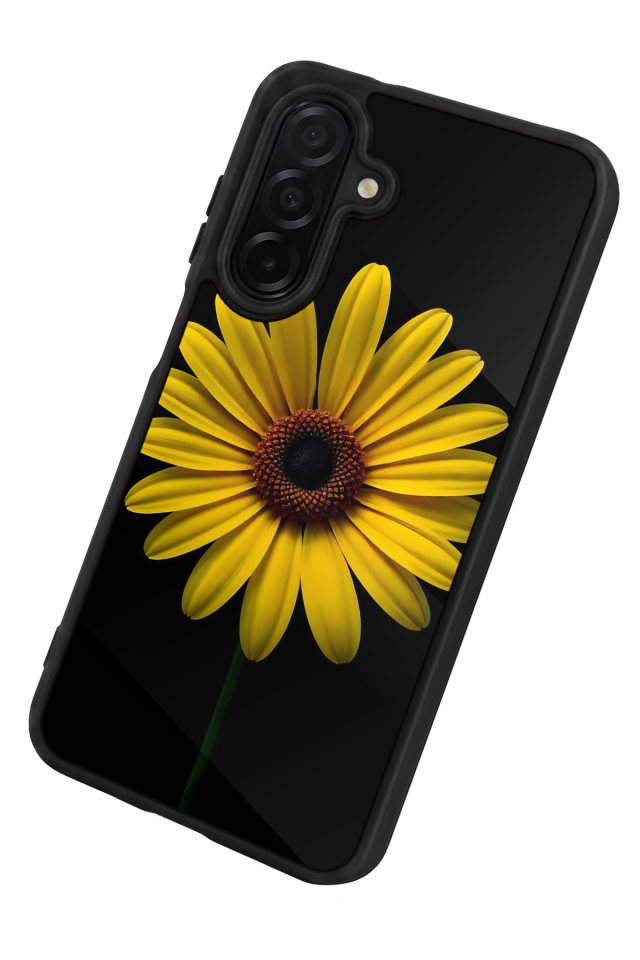 Samsung Galaxy A26 Uyumlu Papatya Tasarımlı Glossy Premium Kılıf