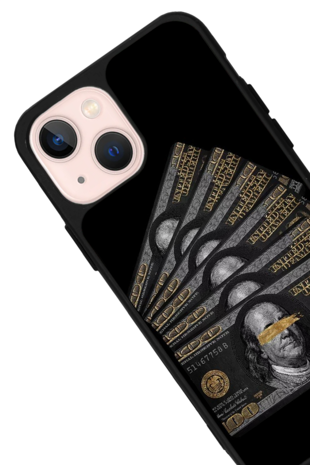 iPhone 15 Plus Uyumlu Para Tasarımlı Glossy Premium Kılıf