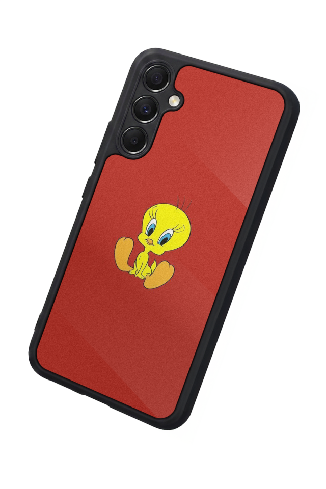 Samsung Galaxy A34 Uyumlu Tweety Tasarımlı Glossy Premium Kılıf